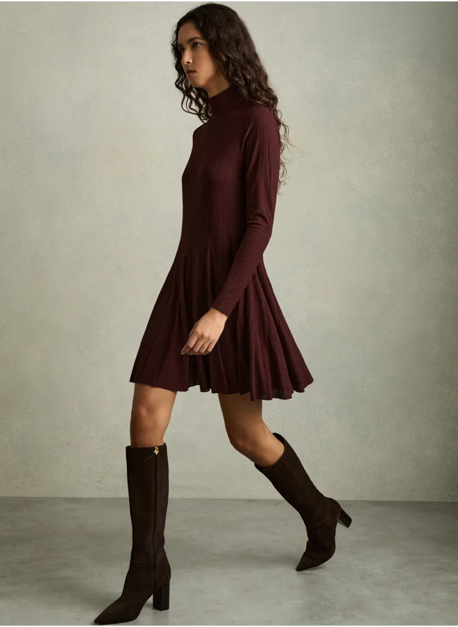 REISS Jersey Flippy Dress