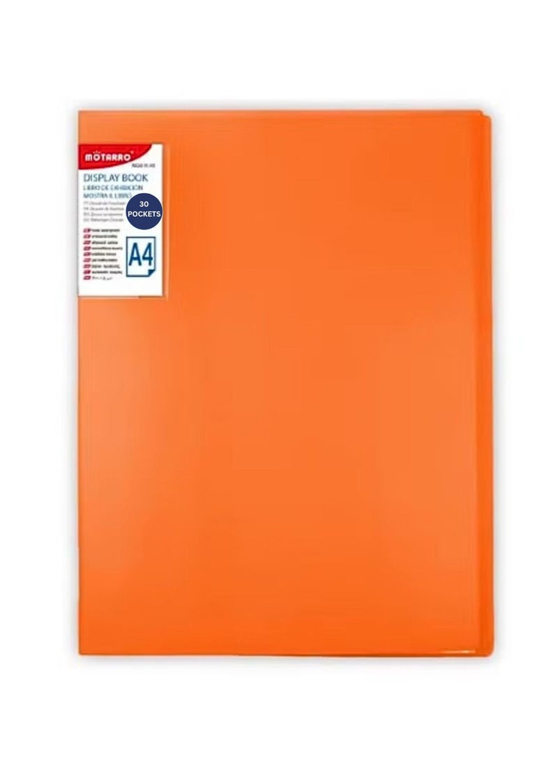 MOTARRO Folder Wallet Bag Documents Organizer File Pouch Bill Folder Document Folders Organizer School Office Binder 30 Pocket - Image 4