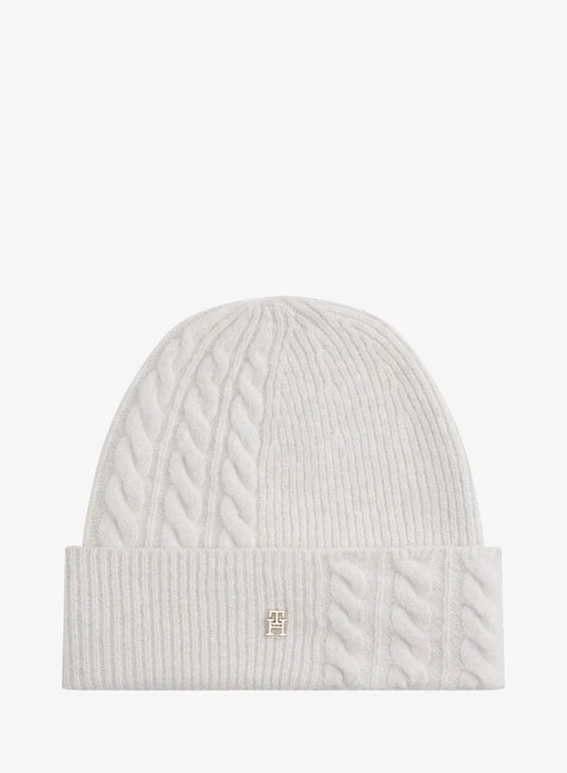 تومي هيلفيغر Elevated Chic Fluffy Beanie