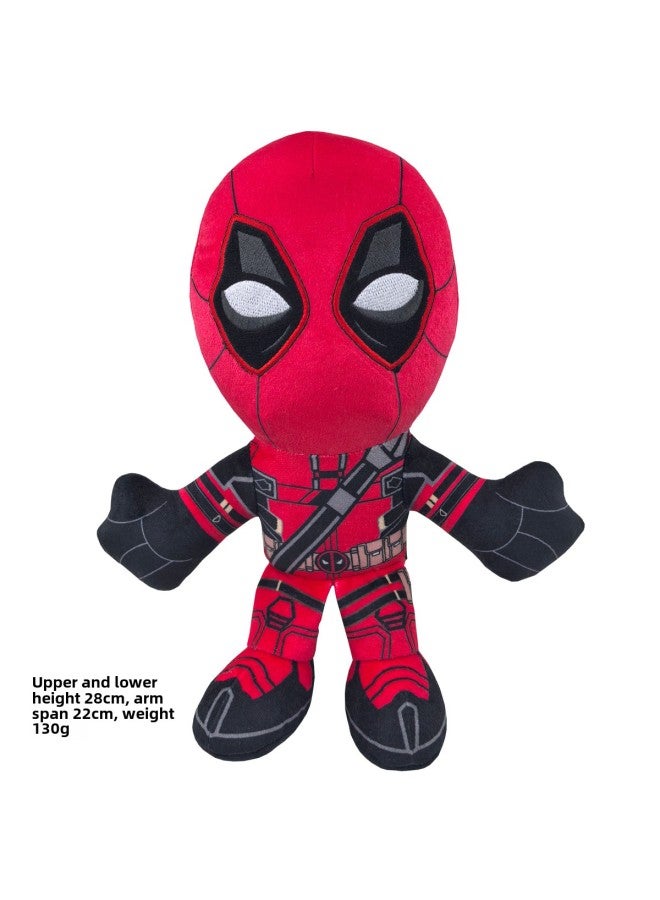 Deadpool Deadpool Wolverine Plush Toy Doll Animation Peripheral Doll Wholesale-Specifications:Pendant Sitting Posture (15cm)