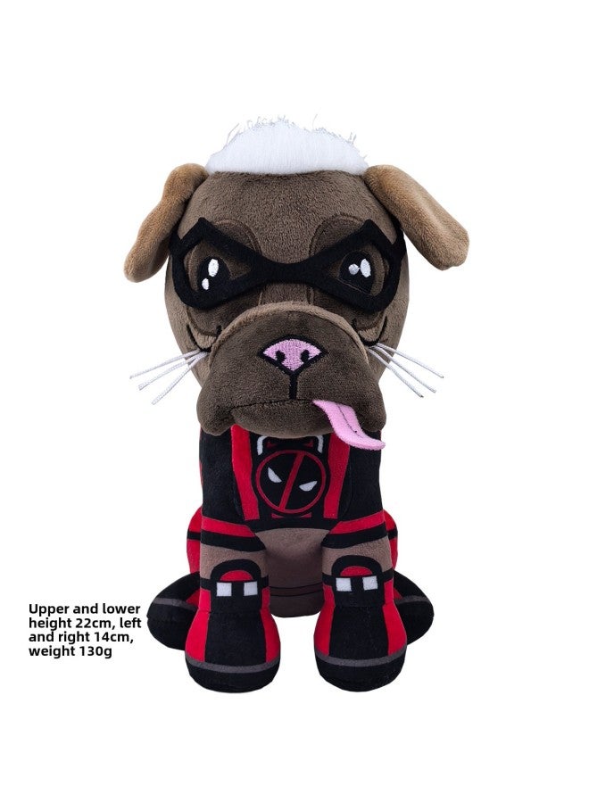 Deadpool Deadpool Wolverine Plush Toy Doll Animation Peripheral Doll Wholesale-Specifications:Pendant Sitting Posture (15cm)