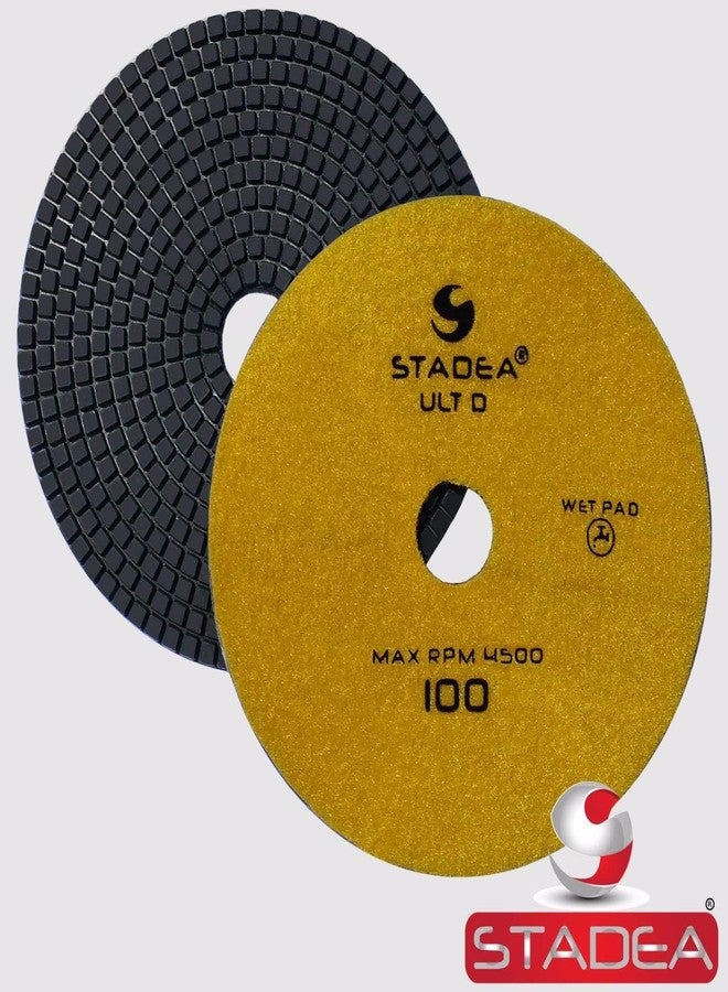 Stadea PPW155X Granite Polishing Pads 7" Diamond Pad 400 Grit For Granite Quartz Stones Polish - Image 4