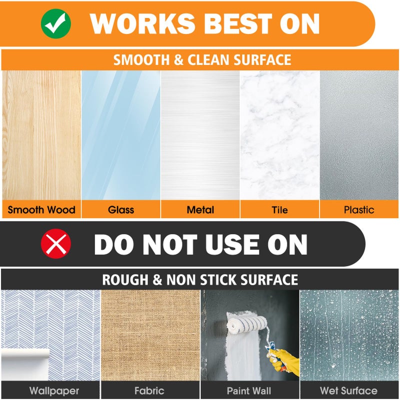SummerBrite Picture Hanging Strips 40 Strips, Damage Free Removal, Wall Poster Picture Hangers Without Nails, Sticky Hook & Loop Adhesive Strips for Poster/Picture/Home/Office, 20 Pairs/Medium, White - Image 5