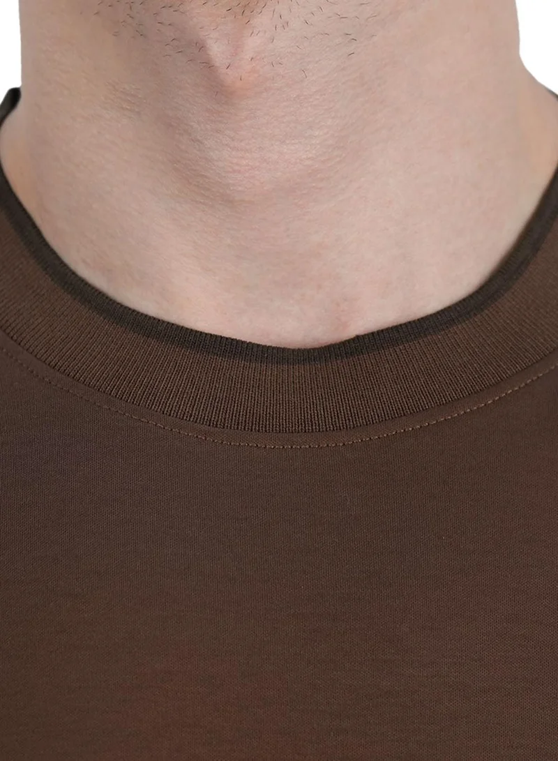 GIORDANO  Men’s Cotton Interlock Liquid Touch Slim Fit Tee for Men | Best Price UAE