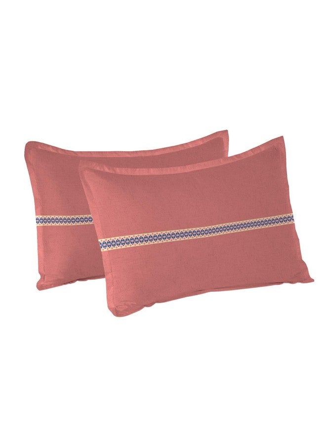 Trident Soft Comfort Pillow Covers Set of 2, 100% Cotton Pillow Covers, 210 TC, Soft and Breathable, Standard Size (46 cm x 69 cm) - Earthy Tale - Image 3