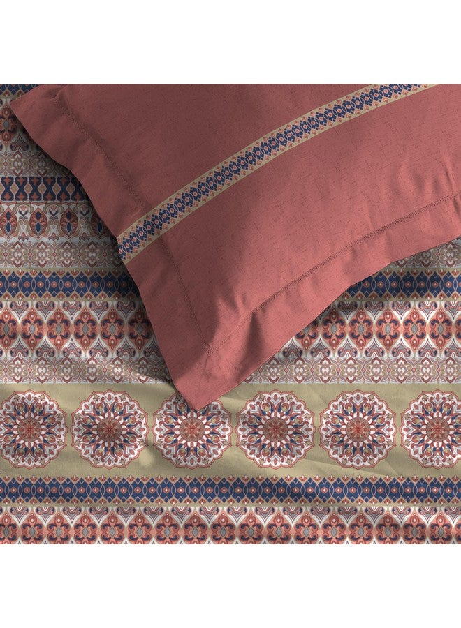 Trident Soft Comfort Pillow Covers Set of 2, 100% Cotton Pillow Covers, 210 TC, Soft and Breathable, Standard Size (46 cm x 69 cm) - Earthy Tale - Image 4