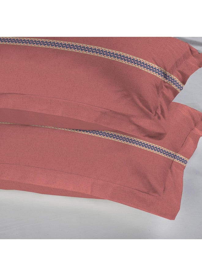 Trident Soft Comfort Pillow Covers Set of 2, 100% Cotton Pillow Covers, 210 TC, Soft and Breathable, Standard Size (46 cm x 69 cm) - Earthy Tale - Image 2