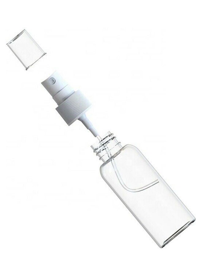 NIBEMINENT 6 Piece Water Bottle Empty Transparent Spray Bottles And 2 Fast Filling Funnels White 23*6*14cm  - Image 4