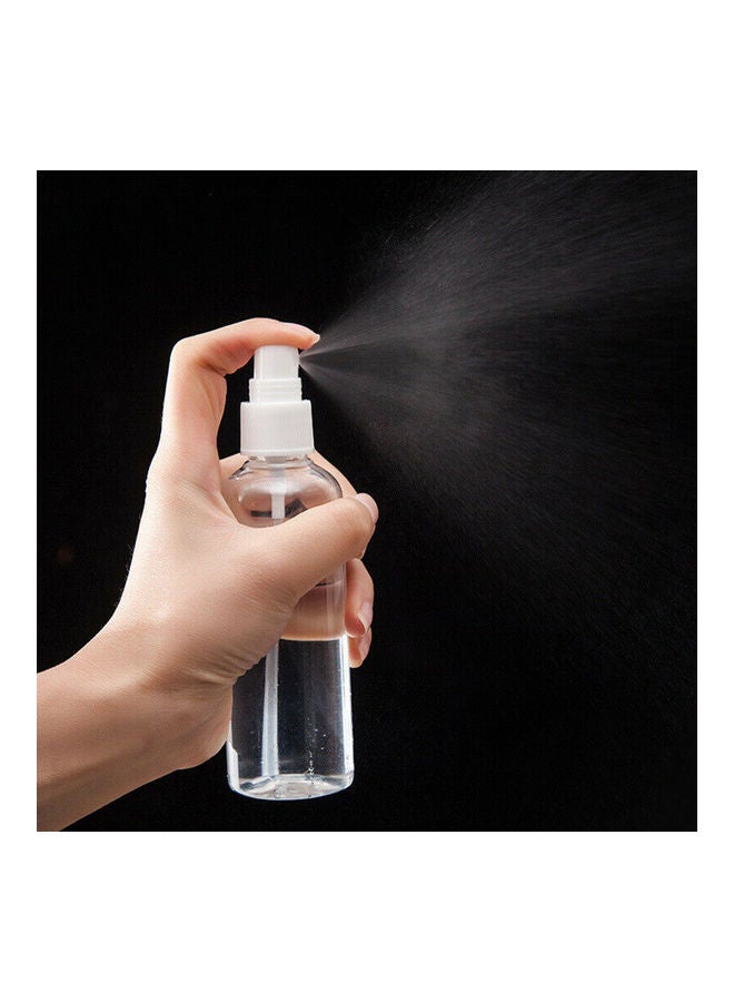 NIBEMINENT 6 Piece Water Bottle Empty Transparent Spray Bottles And 2 Fast Filling Funnels White 23*6*14cm  - Image 5