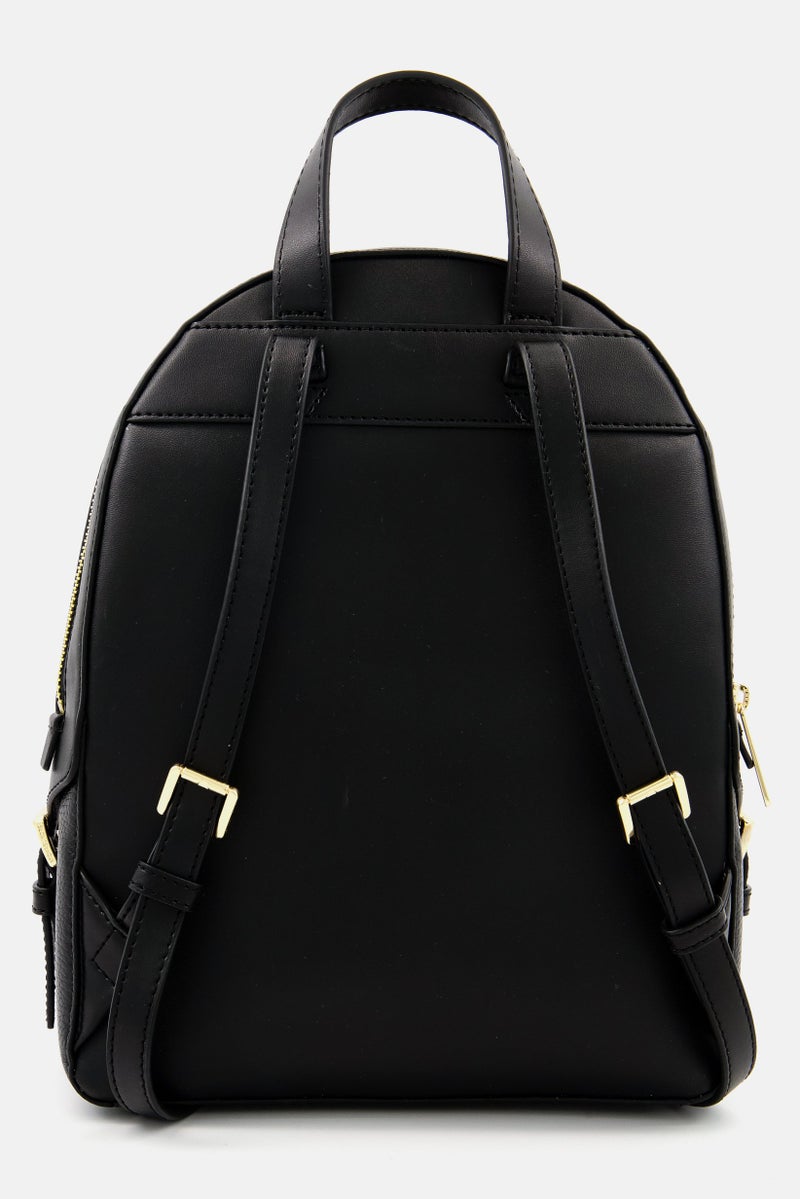 Michael Kors Women Brand Logo Backpack 30 H x 25 L x 12 W cm, Black - Image 2
