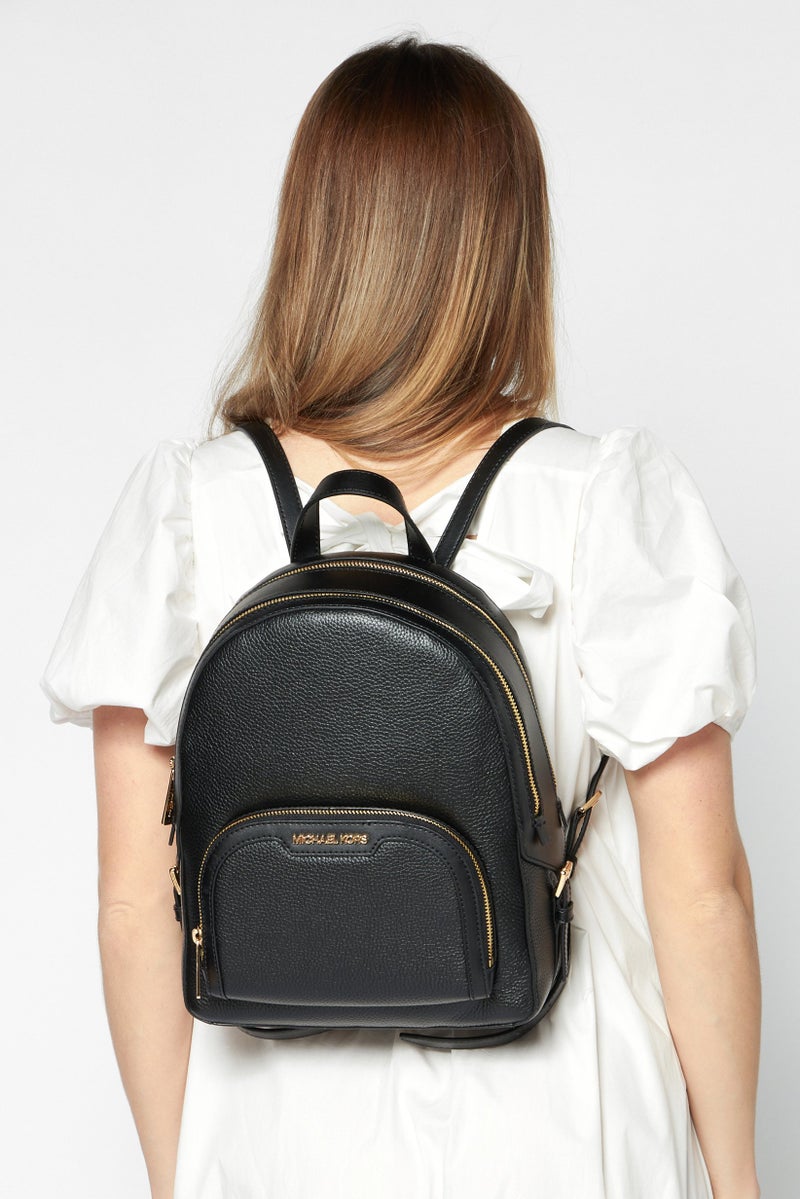 Michael Kors Women Brand Logo Backpack 30 H x 25 L x 12 W cm, Black - Image 4