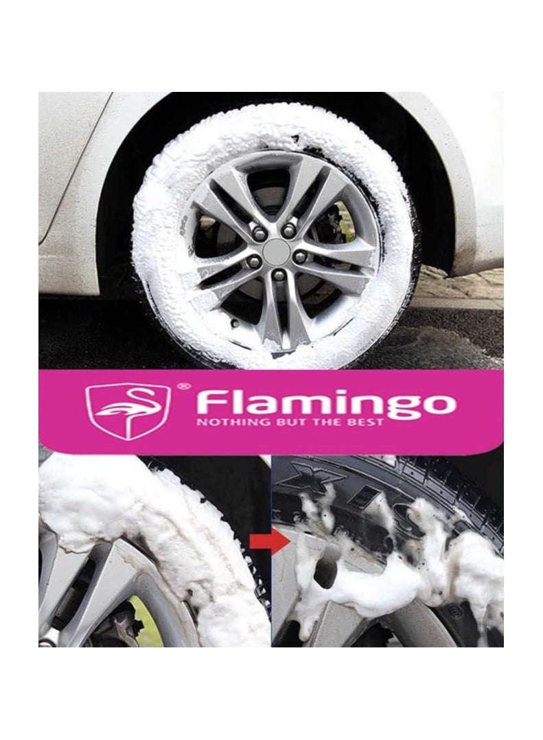 Flamingo TIRE SHINE FOAM 650ML - Image 3