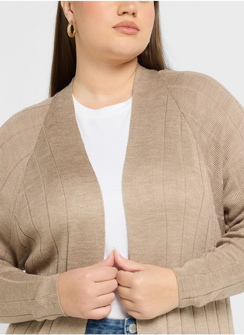 Only Carmakoma - Longline Cardigan - Image 1