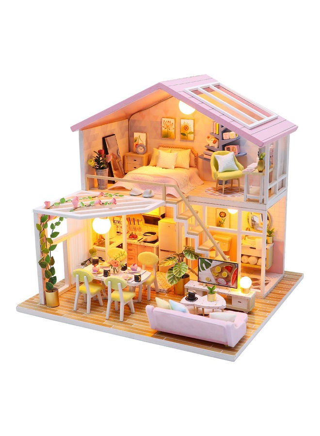Loquat Miniature DIY Wooden Doll House Kit - Image 1