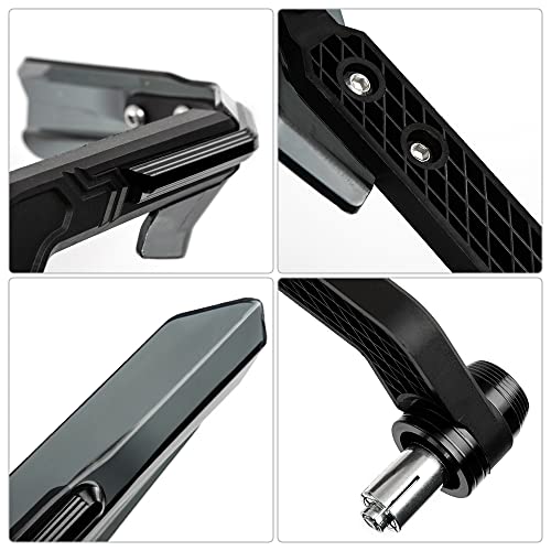BENEALL Universal 22mm 7/8” Handlebar Hand Guards Aluminum Handguards Plastic Hand Protection Protector For Off Road Dirt Pit Bike ATV Quad Enduro Motocross (black) - Image 3