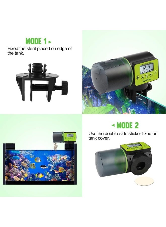 NeoStyle Fish Feeder, Convenient Fish Feeder for Aquariums and Bathtubs, Holiday Weekend Fish Food Dispenser (Auto fish feeder) - Image 3