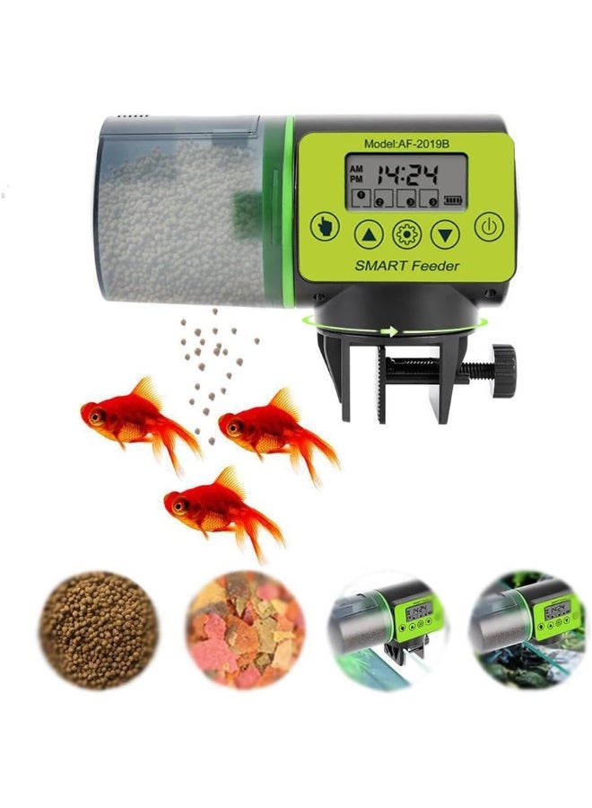 NeoStyle Fish Feeder, Convenient Fish Feeder for Aquariums and Bathtubs, Holiday Weekend Fish Food Dispenser (Auto fish feeder) - Image 1