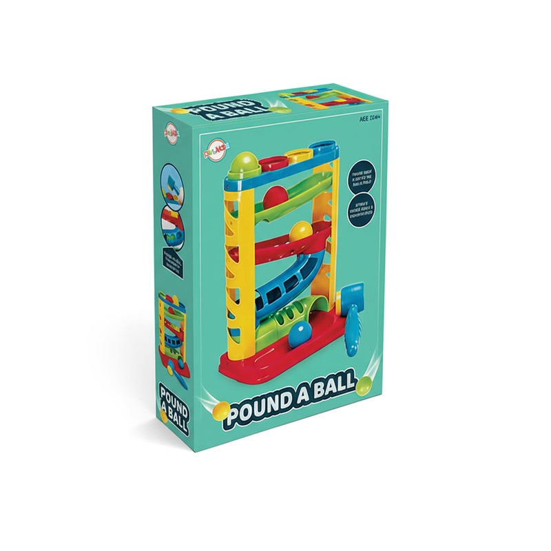 Playkidz Durable Pound A Ball Toys for Toddler, Stacking, Learning, Active, Early Developmental Hammer Montessori Toys, Fun Gifts for Boy & Girl - STEM Educational Toy - Great Birthday Gift Ages 1 2 3 - Image 5