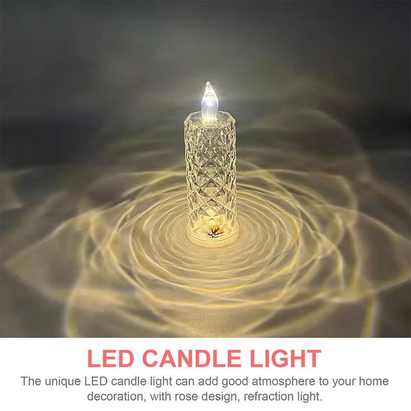 4 pcs Candle Light Electric Candles Decorative Candle Lights for Room Party Wedding Festival - Image 5