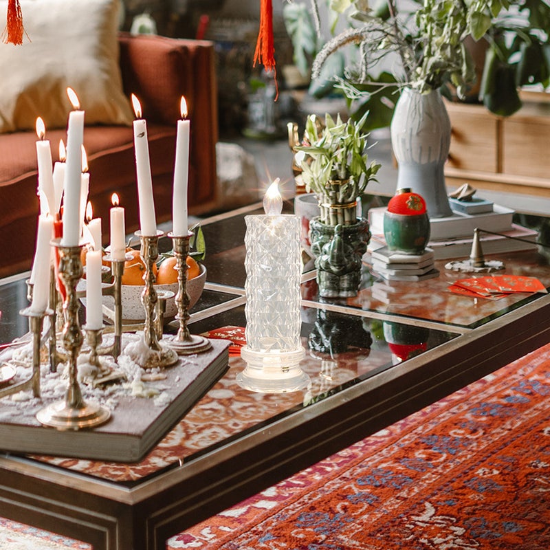 4 pcs Candle Light Electric Candles Decorative Candle Lights for Room Party Wedding Festival - Image 3
