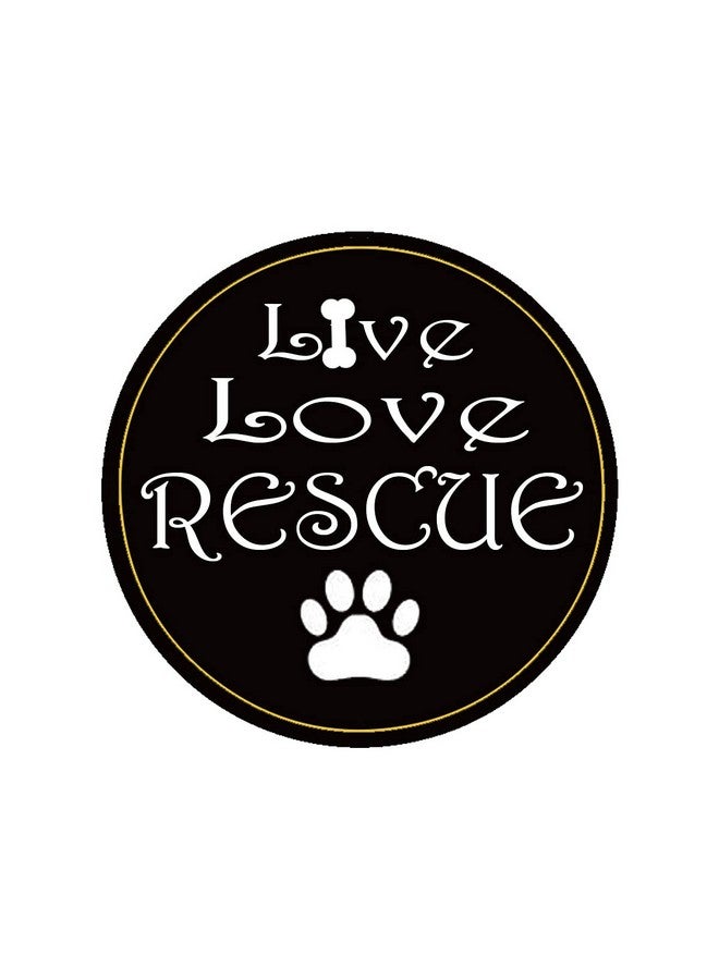 Remarkable Live Love Rescue Animal Adoption Stickers 2 Inch Rescue Animal Adoption Stickers With Paw Print For Rescue Groupswalks Veterinarian Clinics Or Fundraising Events (300 Pcs) White - Image 4