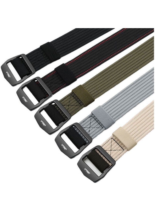 Jevi Men'S Nylon Canvas Belt, Outdoor Sports Military Training, Casual Versatile Work Pants Belt, Trendy - Image 2