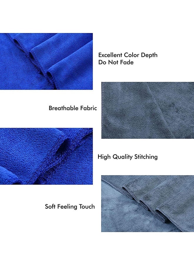 ENJOYhouse Ultra Soft Microfiber Bath Towel 80x170 Grey 80x170cm - Image 5