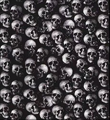STColor ST Color SK0024Water Transfer Printing FilmHydrographics FilmHydro Dipping FilmSmall Skull50cmx400cm - Image 1