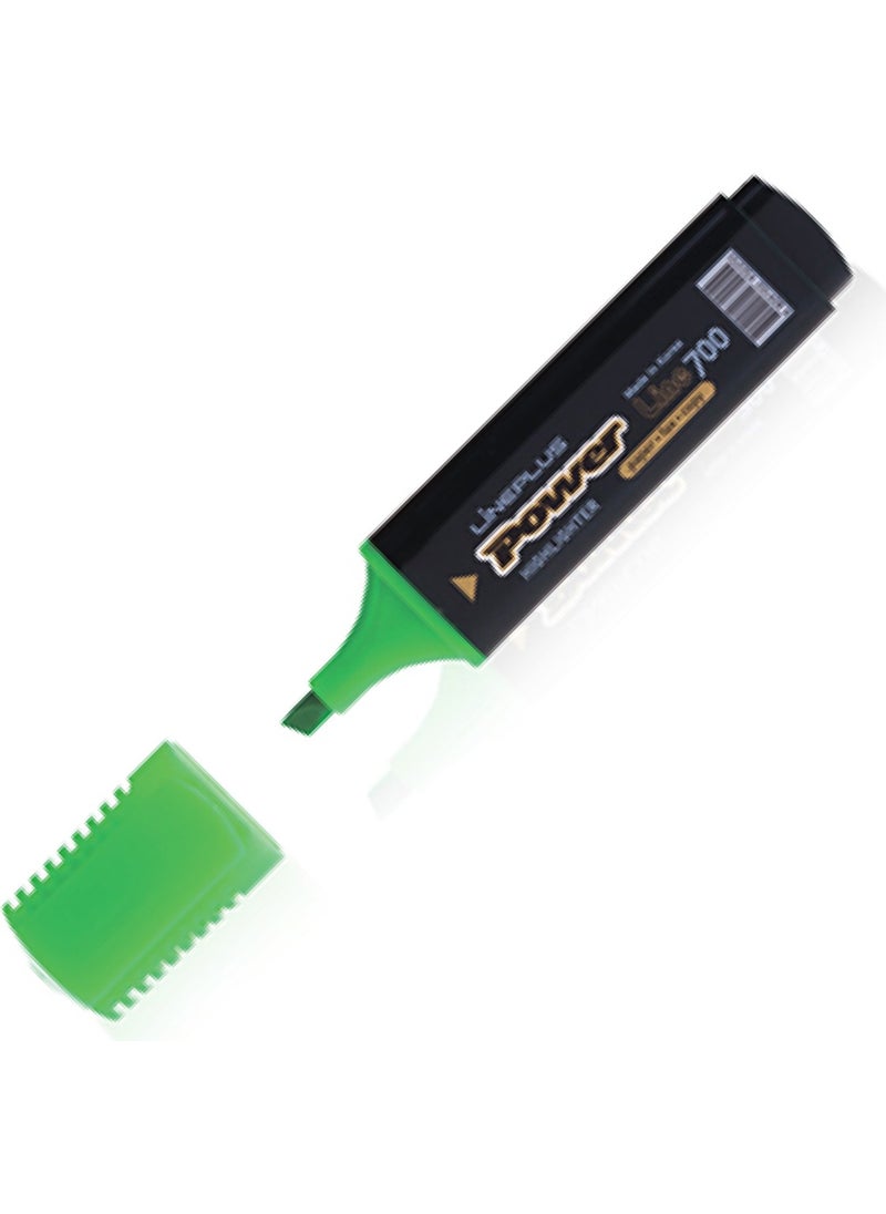 lineplus HI-700C Green Highlighter 