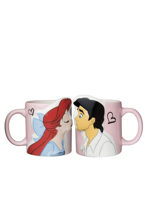 Ceramic Disney Princess Ariel End Eric Coffee Mug Cup Good Gift