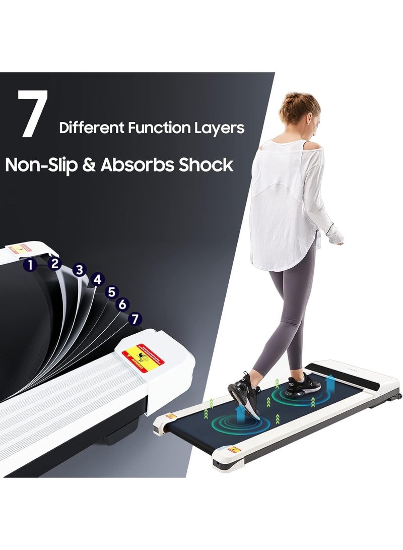 UMAY 512 Walking Pad, 512 Office Treadmill, 150kg Comfortable Wide Treadmill, Mini P1 Walking Pad, Ultra Quiet Treadmill for Home and Office with Remote Control - Image 2