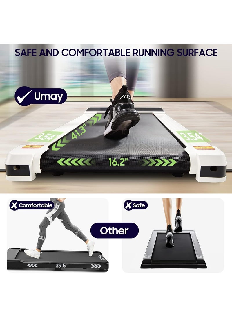 UMAY 512 Walking Pad, 512 Office Treadmill, 150kg Comfortable Wide Treadmill, Mini P1 Walking Pad, Ultra Quiet Treadmill for Home and Office with Remote Control - Image 3