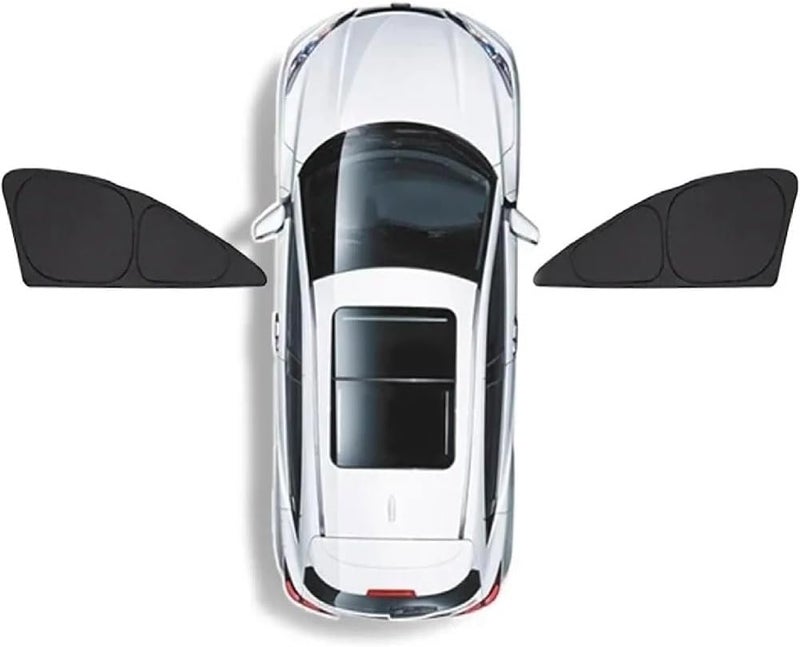Car Window Sun Shade for Benz GL X164 2006-2012, Side Windows Sunshades Uv Protection Privacy Sunshade Shield Light Blocking Cover Durable Auto Shades,A/2 Front Windows - Image 1