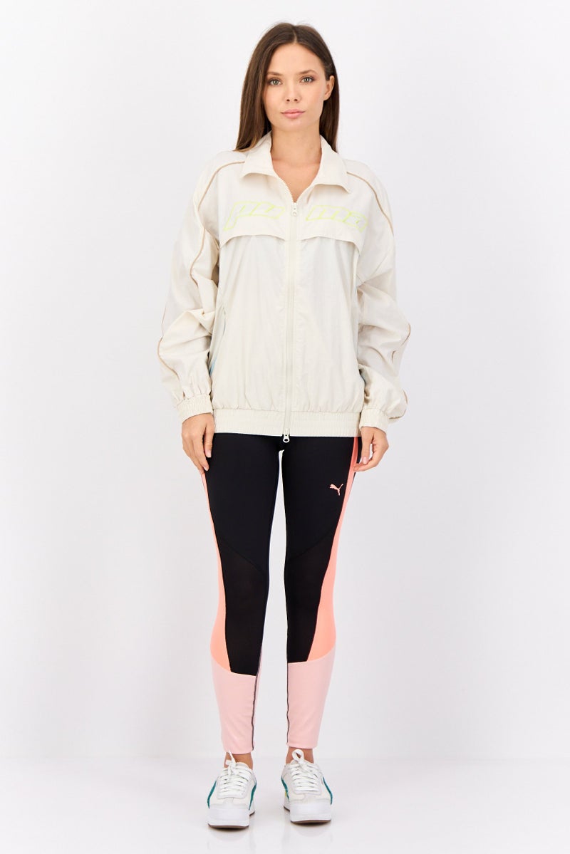 PUMA Women Sportswear Fit Outdoors Jacket, Ivory - Image 2