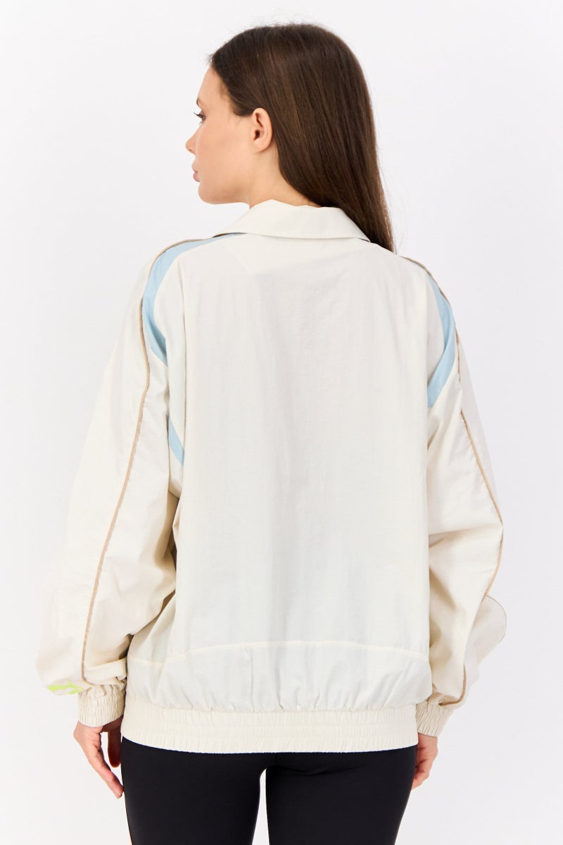 PUMA Women Sportswear Fit Outdoors Jacket, Ivory - Image 4