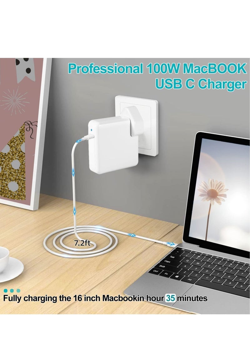 Y&D MacBook Pro charger SYOSI 96W USB C Charger Power Adapter for 16 15 13 inch, New Air inch,Works with Type 87W 61W 30W 29W PD Suits All laptop and Phones - Image 4