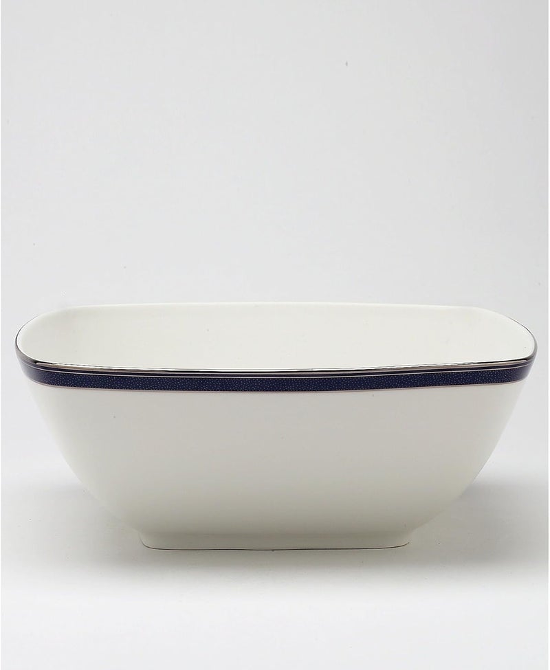 Noritake Stardust Platinum Large Square Bowl