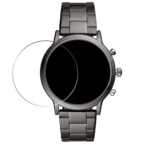 FCS smart watch screen guard for Fossil Gen 5 Carlyle HR | Pack of 5 | Edge to Edge Coverage | Ultrathin 0.33mm 9H anti shock flexible screen protector - Image 1