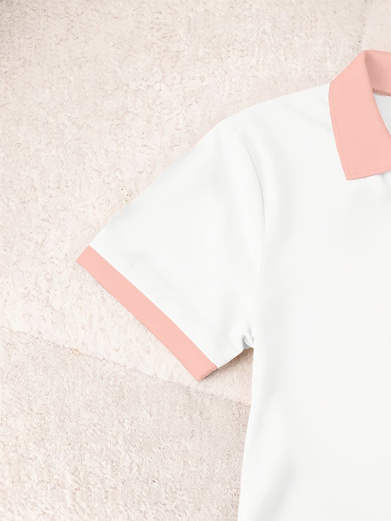 Women's Short Sleeve Crew Neck T - Shirt - Solid Color Blouse - Compatible Basic Top Suitable for Summer & Spring, Machine Washable Casual Shirt, Minimalist Wardrobe Essential for... - Image 3
