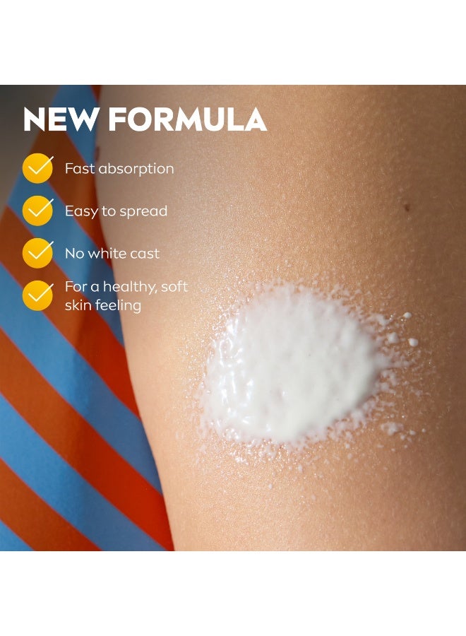 Nivea رذاذ الشمس للحماية والترطيب SPF50، رذاذ كريم الشمس المرطب، واقي شمس متقدم يوفر حماية فورية من UVA + UVB، تركيبة سريعة الامتصاص بدون أثر أبيض، 200 مل، عبوة من 2 - Image 4
