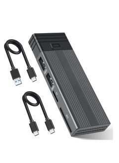 موزع USB - موزع متعدد المنافذ USB محول موزع USB 3.0 متعدد المنافذ لنقل البيانات بسرعة لأجهزة الكمبيوتر المحمولة، ماك بوك، الطابعة، PS4، الكمبيوتر الشخصي، محرك أقراص فلاش، القرص الصلب المحمول (0.5 قد