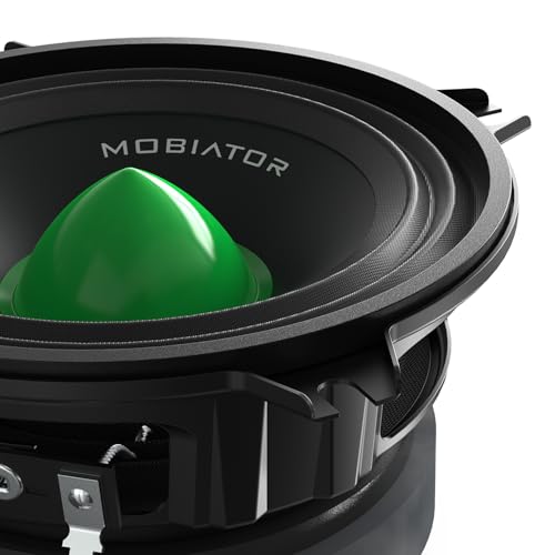 mobiator Midrange Loudspeakers MB-M404 400W Max, 4 Ohms High Efficiency Car Audio Door Speakers for Car or Truck Stereo Sound System-Black (2 Speakers) (MB-M404) - Image 5