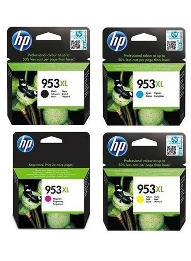 مجموعة خراطيش حبر ‎953 xl متعدد الألوان