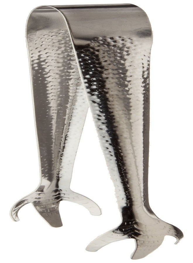 Adcraft TBL-7 Stainless Steel Claw-Style Ice Tongs, 8" Overall Length