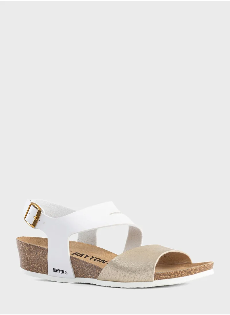 BAYTON Reus Multi Strap Wedge Sandals