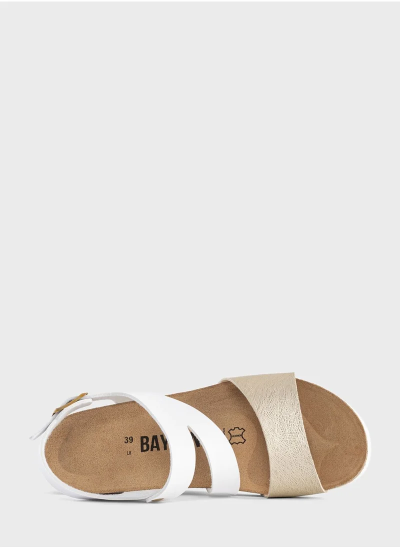 BAYTON Reus Multi Strap Wedge Sandals