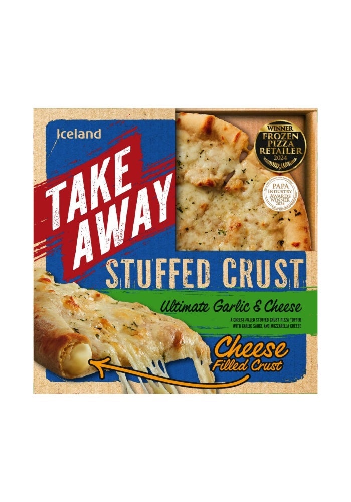 Stuffed Crust Pizza Ultimate Garlic & Cheese