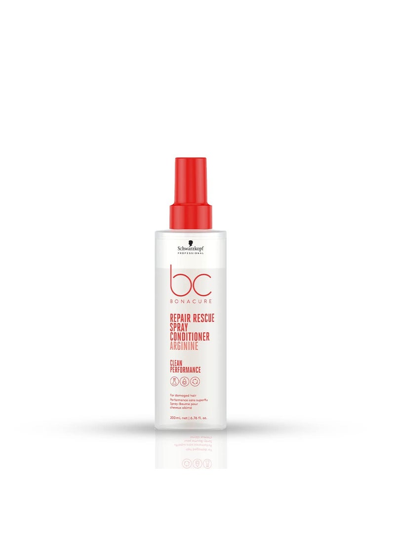 Schwarzkopf Professional BC BONACURE Peptide Repair Rescue Spray Conditioner 67Ounce 