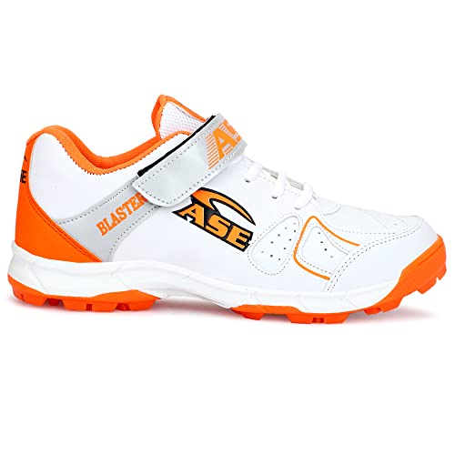 ASE Men's Orange Professional Cricket Shoes 6 UK/IND - Image 4