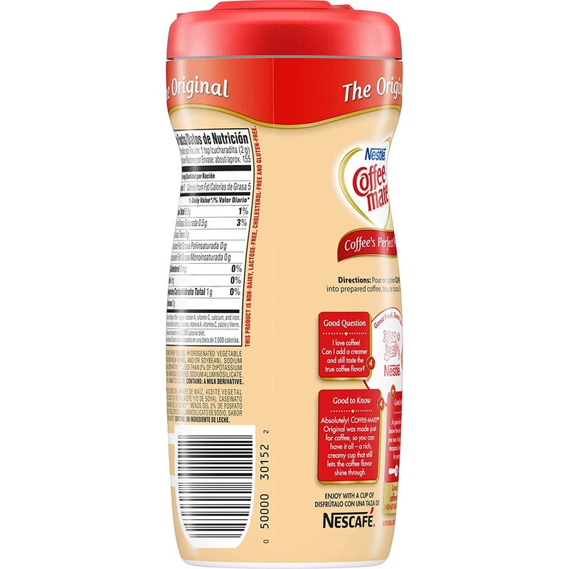 Nestle NES30152 - Carnation Coffee-Mate Non-Dairy Powder Creamer - Image 4
